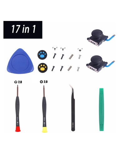 TRESDIN Kit Reemplazo Stick Analógico JoyCon Nintendo Switch