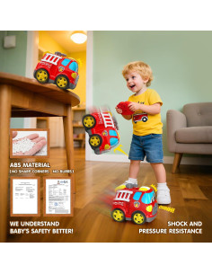 Coche de Control Remoto Bomberos SHANTOU 0.72 kg Luces Sonidos 2