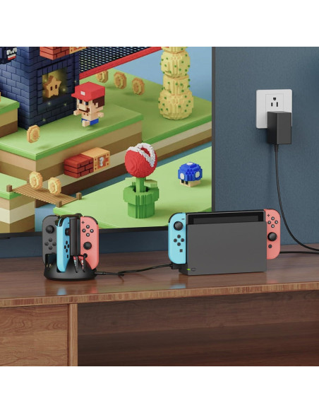 Base de Carga Joycon MARSDOCK para Nintendo Switch OLED
