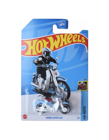Hot Wheels Honda Super Cub 1:64 Mattel - Coleccionable
