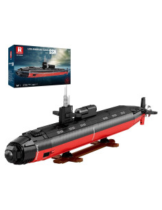 Reobrix Submarino Nuclear SSN Clase Los Ángeles 1:125 2750 PCS