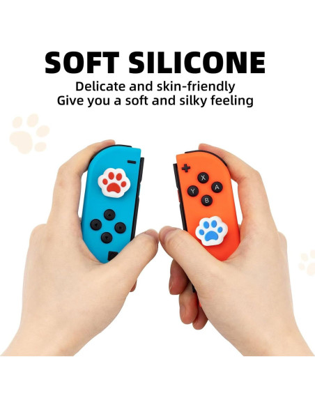 16 Tapas de Silicona Epstur para Joy-Con Nintendo Switch