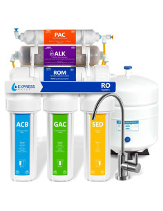 Sistema de Filtro de Agua por Ósmosis Inversa Express Water ROALK10M