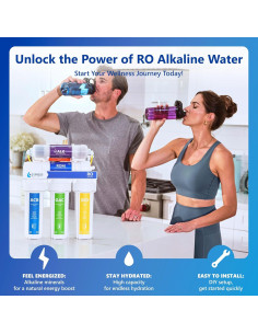 Sistema de Filtro de Agua por Ósmosis Inversa Express Water ROALK10M 2
