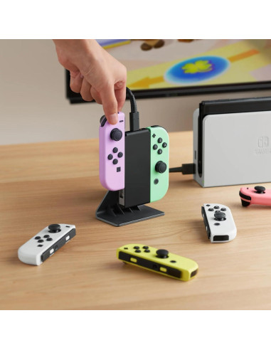 Soporte de Carga Joycon Muewoey para Nintendo Switch
