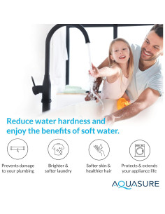 Suavizador de Agua Aquasure 32,000 Granos con Ósmosis Inversa 2