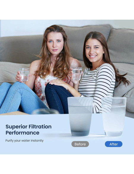 Filtro de Agua GLACIER FRESH para Máquina de Hielo 2 Unidades