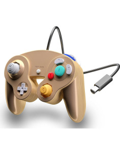 Controlador Joystick XYAB para Nintendo GameCube - Dorado 2