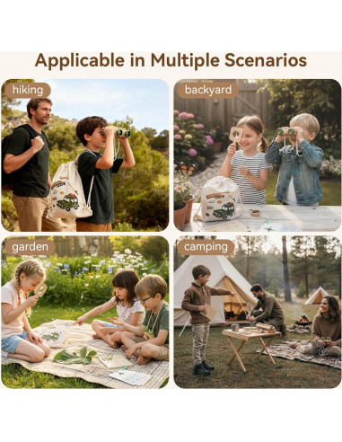 Kit de Explorador de Naturaleza Montessori con Visor de Insectos
