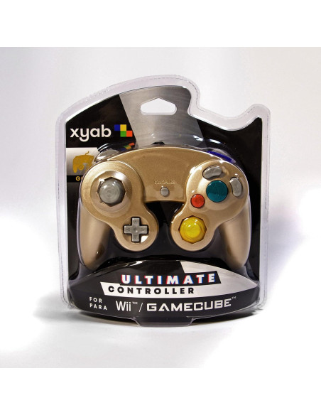 Controlador Joystick XYAB para Nintendo GameCube - Dorado