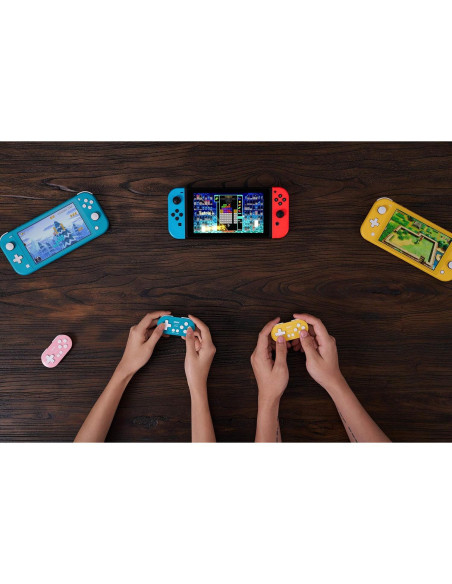 Controlador Mini Bluetooth 8Bitdo Zero 2 Amarillo para Switch