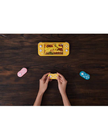 Controlador Mini Bluetooth 8Bitdo Zero 2 Amarillo para Switch