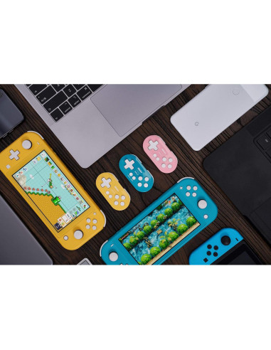Controlador Mini Bluetooth 8Bitdo Zero 2 Amarillo para Switch