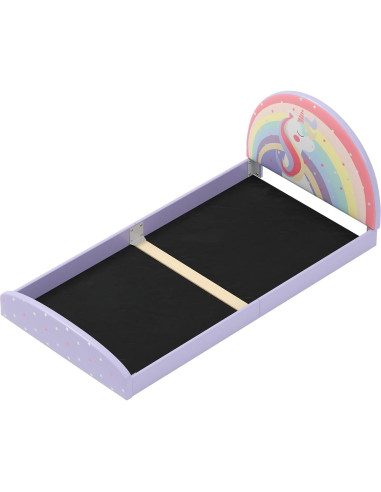 Cama Infantil Twin Baja Costzon Arcoíris Púrpura 204x107 cm