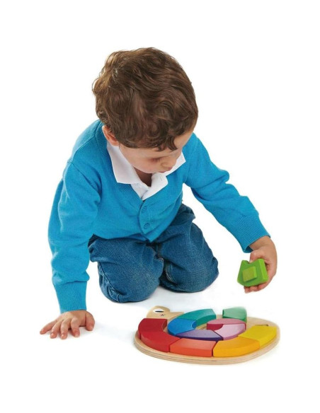 Juguete Educativo Tender Leaf Toys - Colorea Me Feliz 13 Piezas