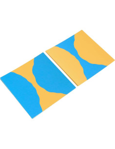 Tarjetas de Formas de Tierra Montessori Outlet - 10 unidades 2