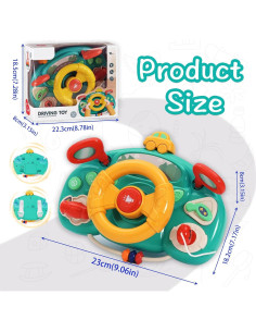 Volante Educativo para Bebés Ark miido - Juguete Musical 18 meses+ 2