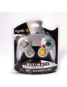 Controlador Joystick XYAB para Nintendo GameCube - Plata 2