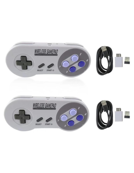 Controlador Inalámbrico Gxcdizx para Mini SNES/NES USB