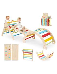 Conjunto de Escalada Pikler 7 en 1 PAPAPROUD para Niños