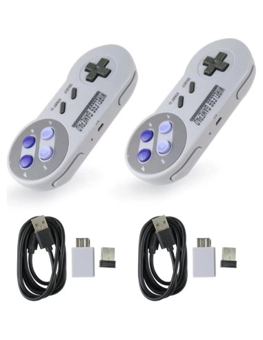 Controlador Inalámbrico Gxcdizx para Mini SNES/NES USB