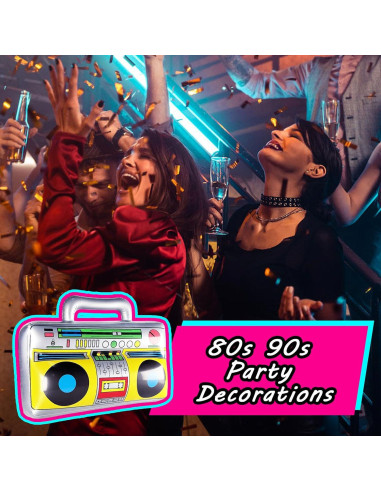 Juego de Juguetes Inflables 12 Piezas Rock Star Pynqdfu