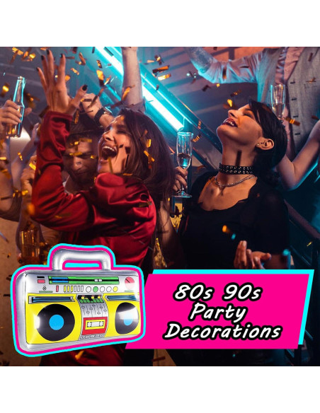 Juego de Juguetes Inflables 12 Piezas Rock Star Pynqdfu