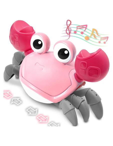 Juguete Cangrejo Pbooo para Bebés 3-6 Meses con Música