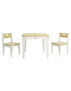 Conjunto Mesa y Sillas de Madera Damoch para Niños - Montessori