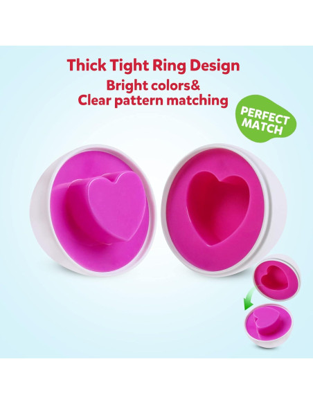 Rompecabezas Sensorial de Huevos Montessori WANTKA K004 - 12 Piezas