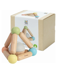 Juguete de Agarre Triangular PlanToys de Madera Ecológica