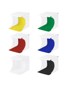 Caja de Estudio Fotográfico LED Plegable Portátil HAOHIZE