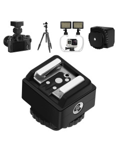 Adaptador de Zapata Caliente Medalight JJC01 con Puerto PC