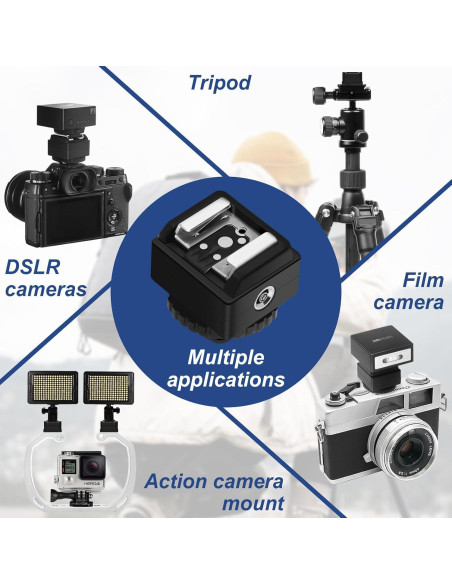 Adaptador de Zapata Caliente Medalight JJC01 con Puerto PC