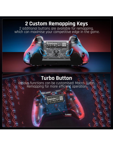 Controlador BIGBIG WON Rainbow S con Cable para Switch