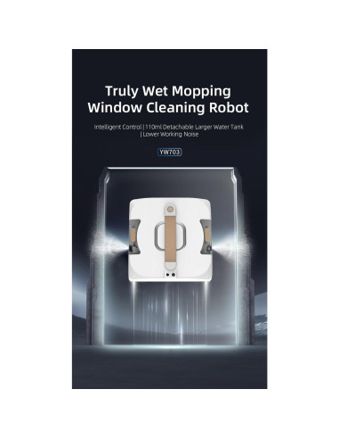Robot Limpiador de Ventanas Powercleany Winbot Pro 60ml