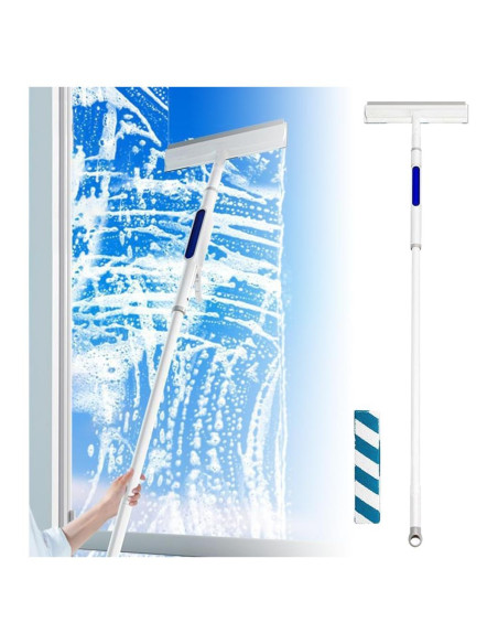 Limpiador de Ventanas AIIONP Retráctil Doble Lado 33x130 cm