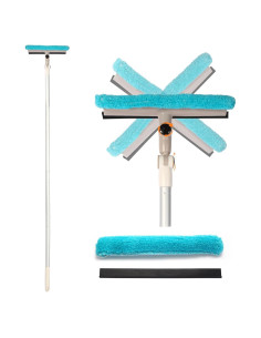 Limpiaparabrisas 2 en 1 Frescares con Cabezal Rotatable 360