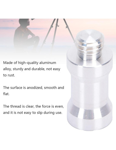 Adaptador de Tornillo Fydun 1/4 a 3/8 Pulgadas para Trípode