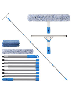 Kit de limpieza de ventanas Mitclear 10 pies con escobilla 35 cm