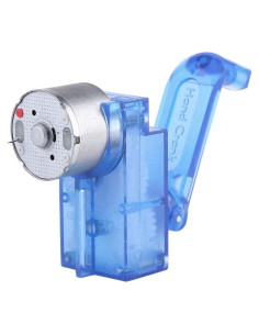 Generador de Manivela Walfront 3V-6V Kit Educativo