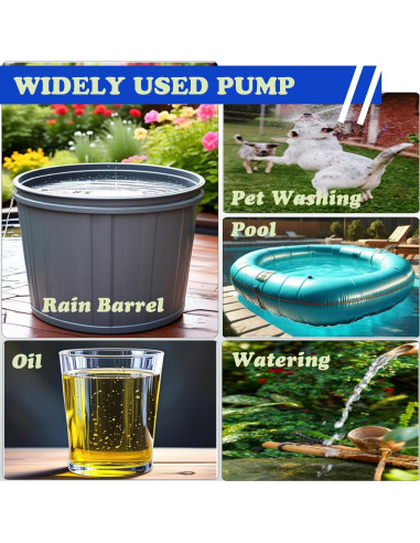 Bomba de Transferencia de Agua RLASAMN 750GPH Autocebante