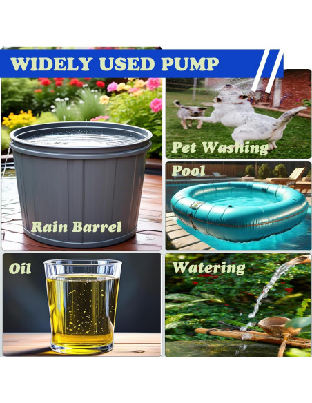 Bomba de Transferencia de Agua RLASAMN 750GPH Autocebante