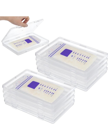 12 Bandejas de Almacenamiento de Leche Materna Kronabelle 19.1x13 cm