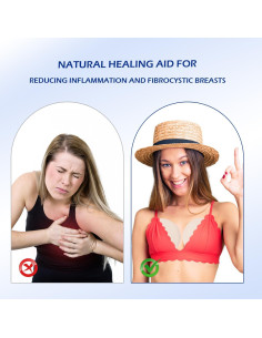 Compresas de Aceite de Ricino Poyday - 4 Piezas Reutilizables 2