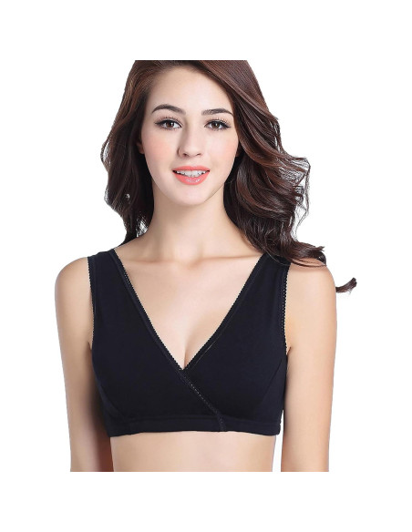 Sujetador de Maternidad CAKYE Bralette Algodón X-Large 3 Pack