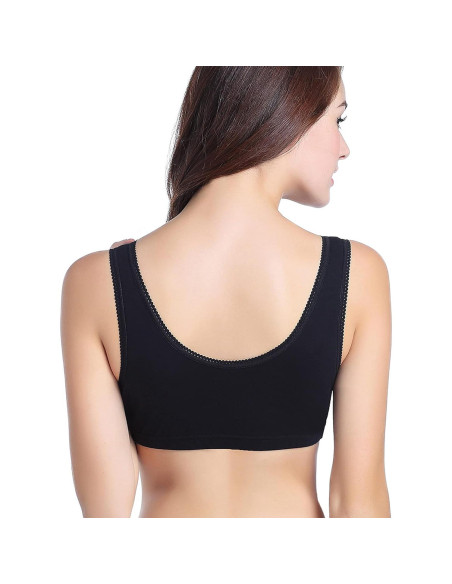 Sujetador de Maternidad CAKYE Bralette Algodón X-Large 3 Pack