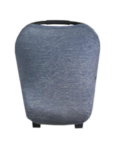Cubierta Multiusos Copper Pearl Denim - Asiento de Auto, Lactancia