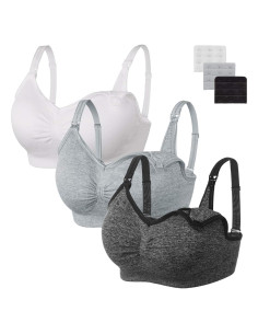 Sostenes de Lactancia Sin Costuras Angelhood - 3 Piezas