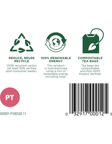 Té de Frambuesa Orgánico para el Embarazo Traditional Medicinals - 16 Bolsitas